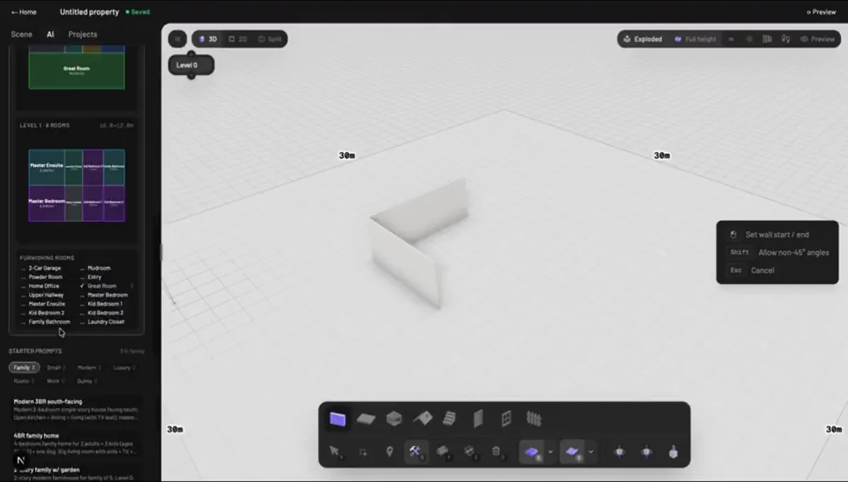 3D AI Property — Használat közben