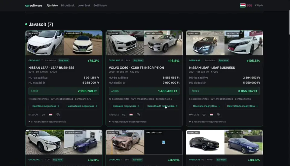 AutoImport — Használat közben