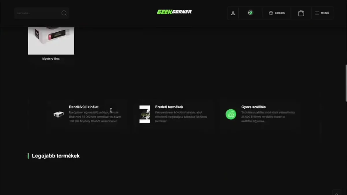 GeekCorner — Használat közben