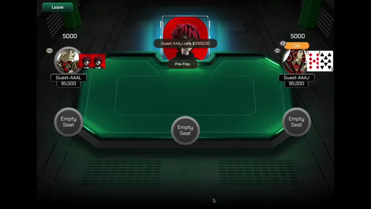 DField Poker — Használat közben