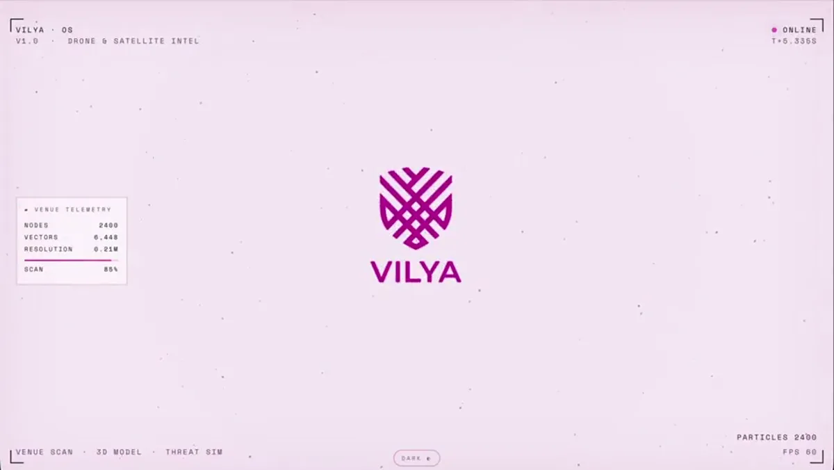 Vilya Protection — Nyitóképernyő
